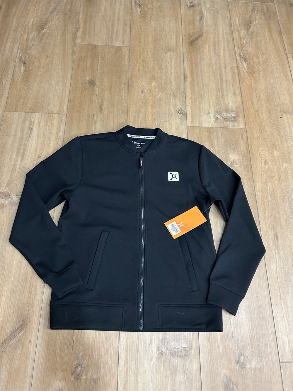 NWT - ORANGETHEORY Zip Jacket in Black